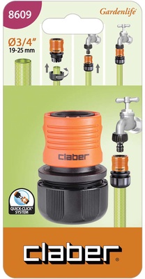 Conector Automatico de Manguera 3/4 Claber